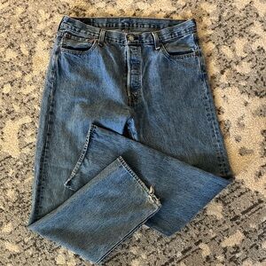 Levi's Men's Straight Blue Jeans